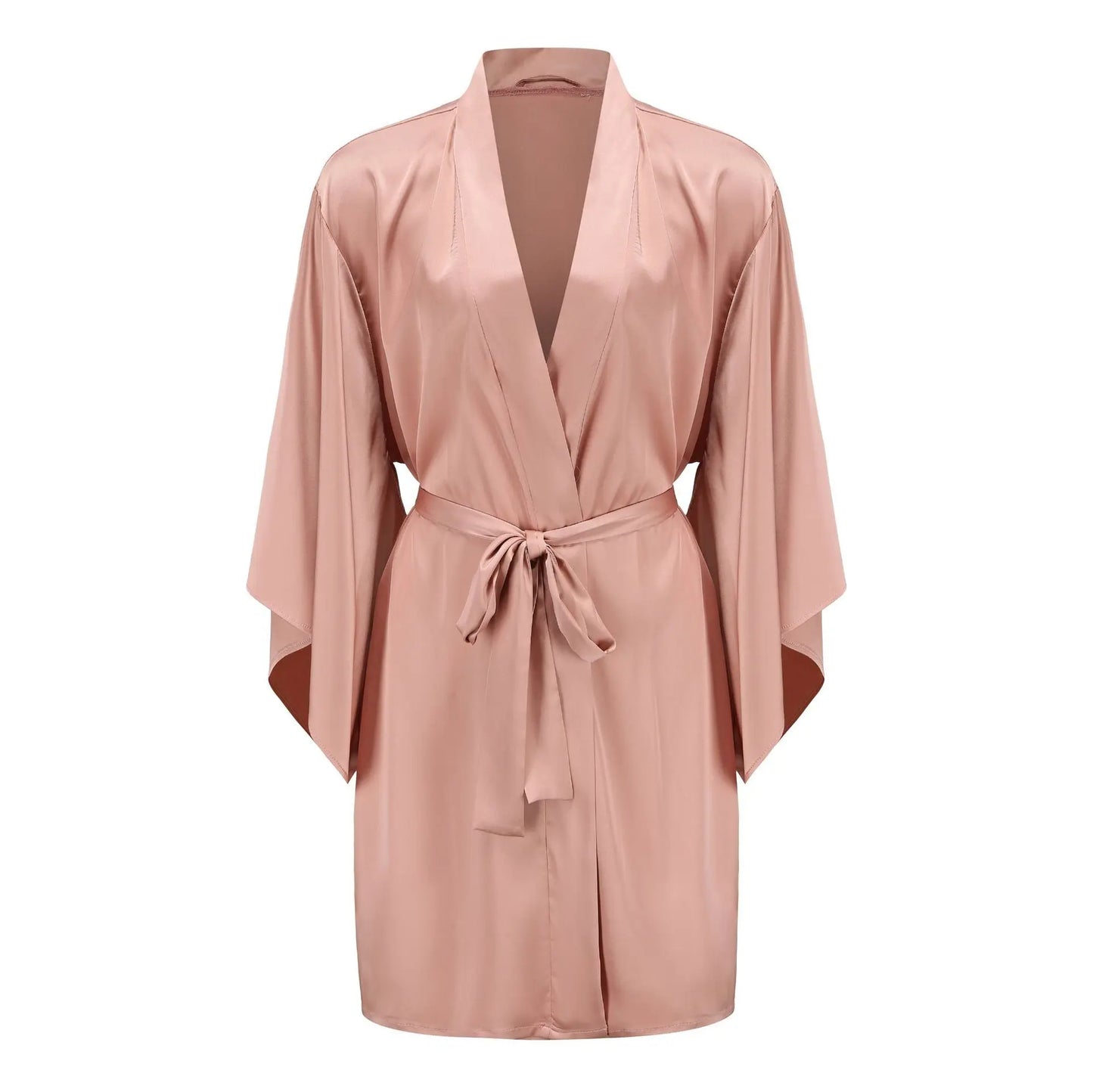 LuxeSilk Organic Mulberry Silk Stress-Reliving Robe