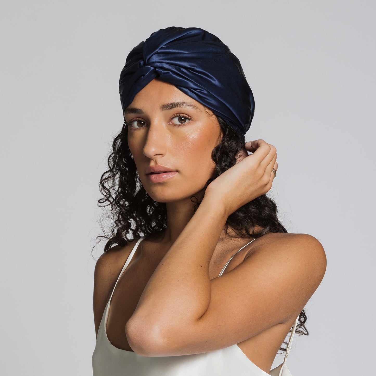 Overnight Hair-Repair Sleeping Silk-Bonnet