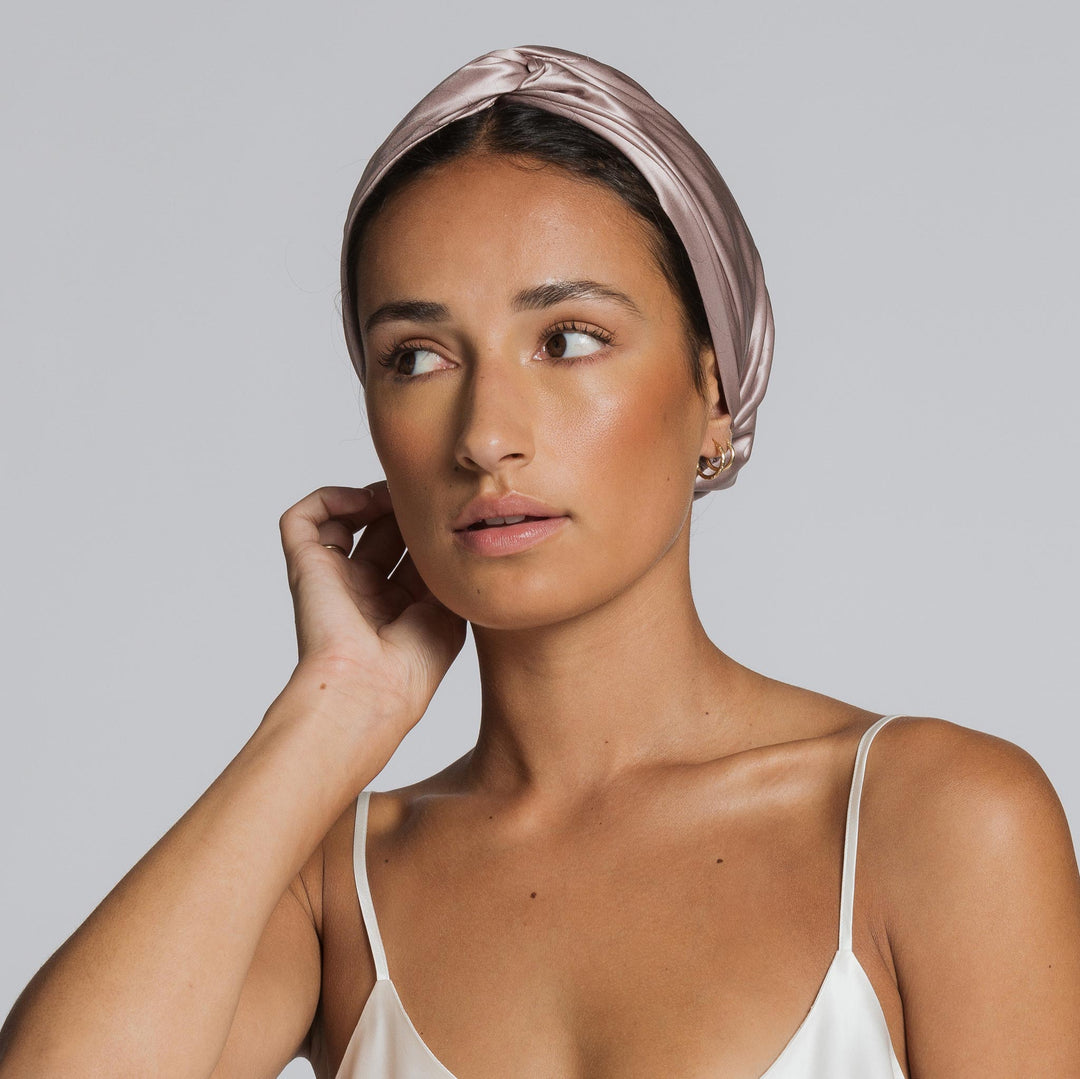 Overnight Hair-Repair Sleeping Silk-Bonnet