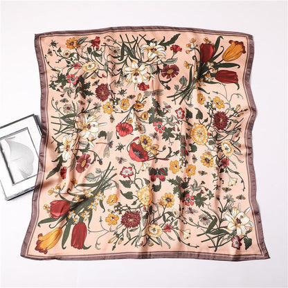 LuxeSilk Organic Mulberry Silk Square Bandana LuxeSilk™