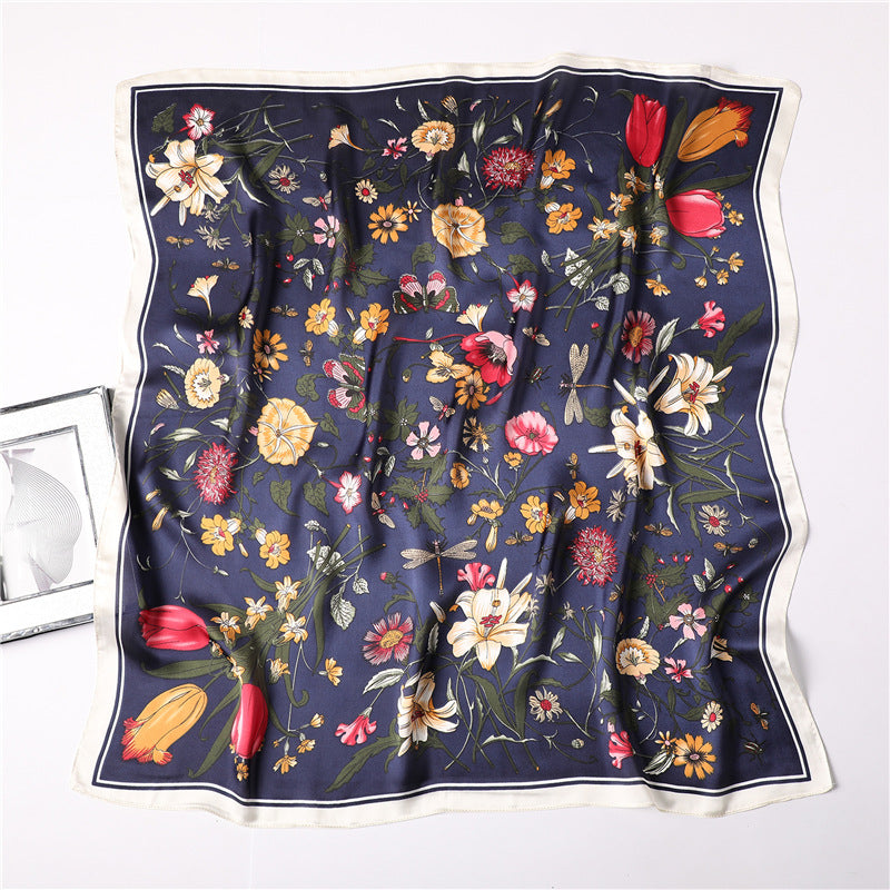 LuxeSilk Organic Mulberry Silk Square Bandana LuxeSilk™