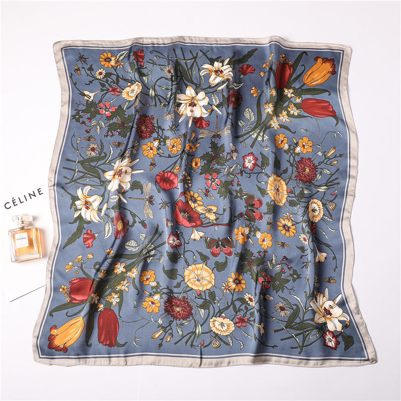 LuxeSilk Organic Mulberry Silk Square Bandana LuxeSilk™