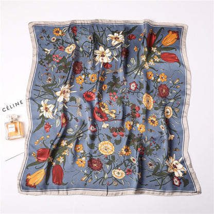LuxeSilk Organic Mulberry Silk Square Bandana LuxeSilk™