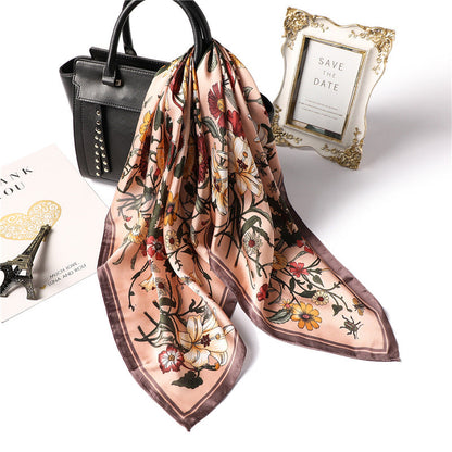 LuxeSilk Organic Mulberry Silk Square Bandana LuxeSilk™