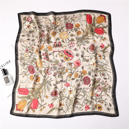 LuxeSilk Organic Mulberry Silk Square Bandana LuxeSilk™