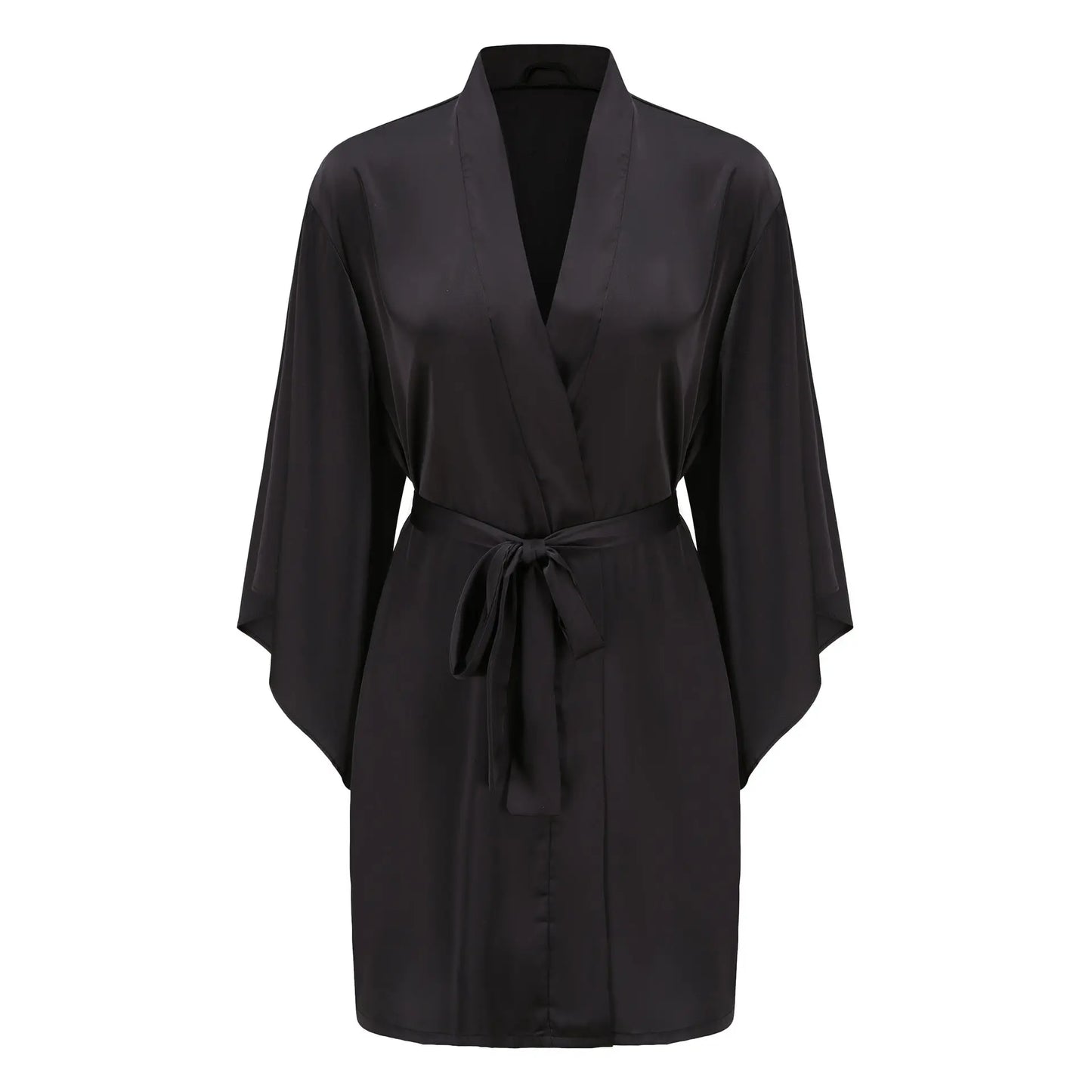 LuxeSilk Organic Mulberry Silk Stress-Reliving  Robe
