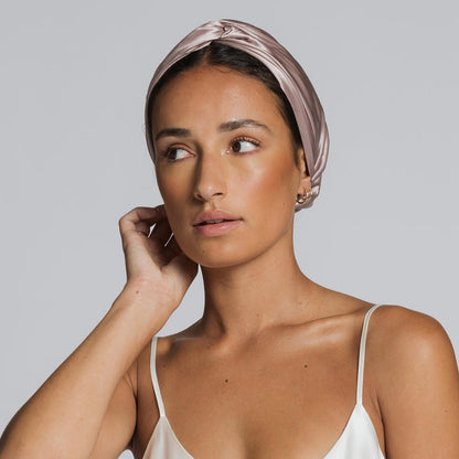 Overnight Hair-Repair Sleeping Silk-Bonnet