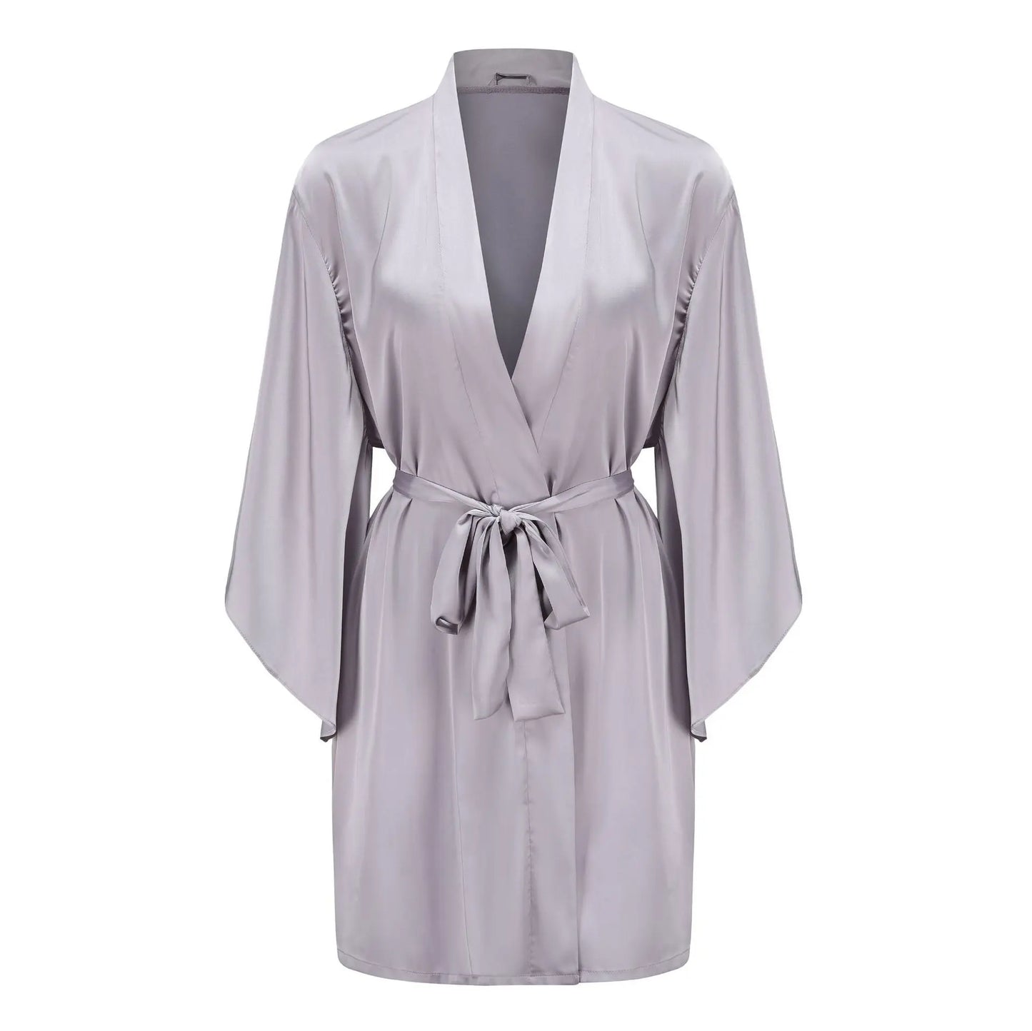 LuxeSilk Organic Mulberry Silk Stress-Reliving  Robe