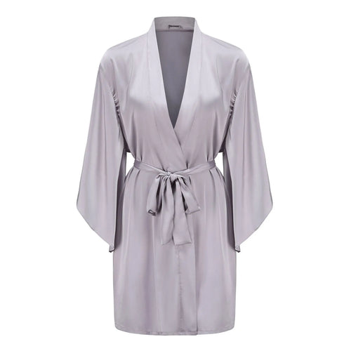 LuxeSilk Organic Mulberry Silk Stress-Reliving  Robe
