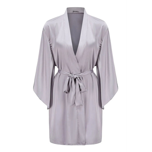 LuxeSilk Organic Mulberry Silk Relaxation Robe