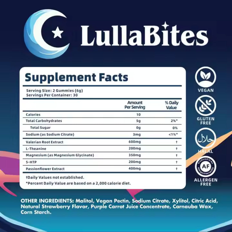 Melatonin-Free Sleep Gummies (60ct)