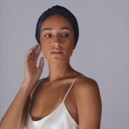 Overnight Hair-Repair Sleeping Silk-Bonnet