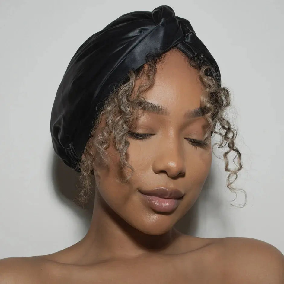 Overnight Hair-Repair Mulberry Silk Bonnet null